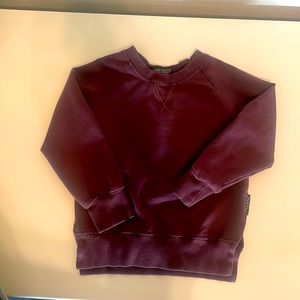 Little Bipsy Plum Sweatshirt.